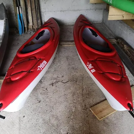 Fun In The Fjords Of Norway! Free Sup, Kajakk & Kano Included In Boathouse Ferienhaus Kvam (Hordaland)